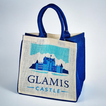 Glamis Castle Jute Shopping Bag
